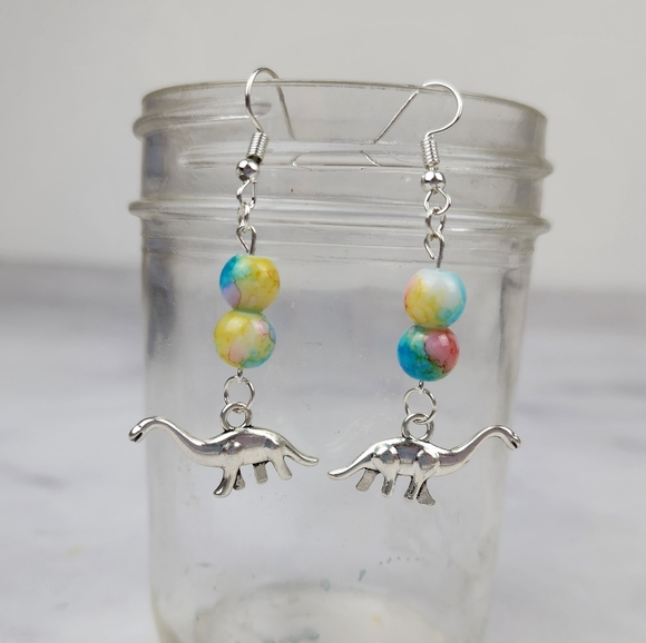 🦕 DinoMite dinosaur Brontosaurus dangles - Picture 3 of 11